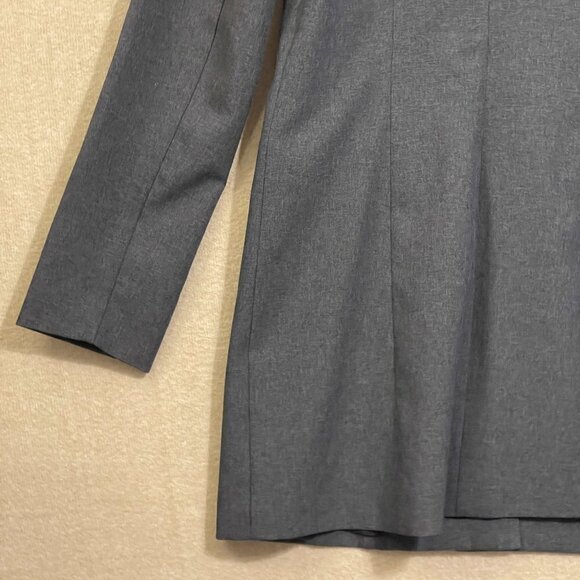 GO Jacket Women's 10/S Gray Long Sleeve Button Closure - Picture 10 of 11